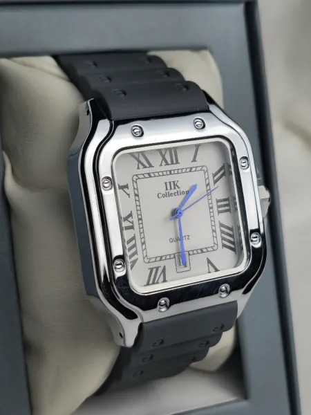 IIK Collection Ash Strap Roman Dial Quartz Watch